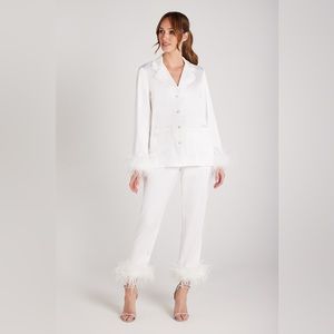 Nadine Merabi Darci White Pajamas